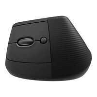 Logitech Logitech Lift Vertical Ergonomic Mouse - vertikal mus - Bluetooth, 2.4 GHz - grafit