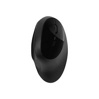 KENSINGTON Kensington Pro Fit Ergo Wireless Mouse - mus - 2.4 GHz, Bluetooth 4.0 LE - svart