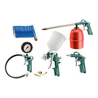 Metabo Metabo LPZ 7 SET - air tool set - 7 delar