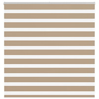 vidaXL Rullgardin zebra 140x100 cm tyg bredd 135,9 cm polyester