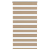 vidaXL Rullgardin zebra 70x150 cm tyg bredd 65,9 cm polyester