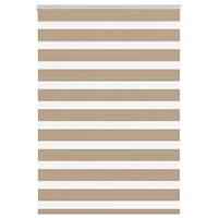vidaXL Rullgardin zebra 115x150 cm tyg bredd 110,9 cm polyester