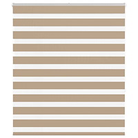 vidaXL Rullgardin zebra 120x150 cm tyg bredd 115,9 cm polyester