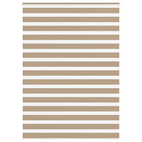 vidaXL Rullgardin zebra 160x200 cm tyg bredd 155,9 cm polyester