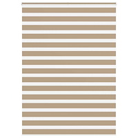 vidaXL Rullgardin zebra 165x200 cm tyg bredd 160,9 cm polyester