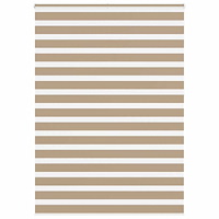 vidaXL Rullgardin zebra 165x230 cm tyg bredd 160,9 cm polyester