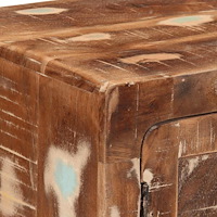 vidaXL Sängbord 2 st 40x32x46 cm massivt trä återvunnet