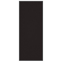 vidaXL Dörrmatta svart 60x150 cm