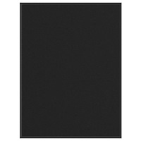 vidaXL Dörrmatta svart 80x120 cm