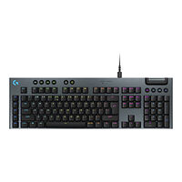 Logitech Logitech G G915 X - tangentbord - QWERTY - USA, internationellt - svart Inmatningsenhet