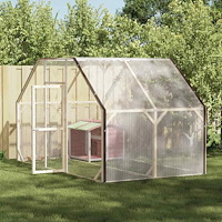 vidaXL Växtskydd med öljetter 2x8 m polyeten