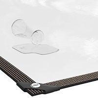 vidaXL Växtskydd med öljetter 3x6 m polyeten