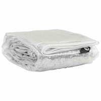 vidaXL Växtskydd med öljetter 3x8 m PVC