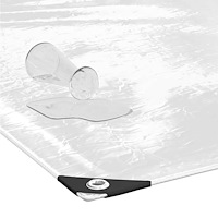 vidaXL Växtskydd med öljetter 3x8 m PVC
