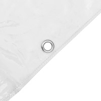 vidaXL Växtskydd med öljetter 3x8 m PVC