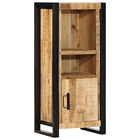 vidaXL Badrumsskåp 40x30x90 58 cm massivt grovt mangoträ