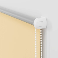 vidaXL Rullgardin mörkläggningsbeige 60x150 cm tyg bredd 55,7 cm