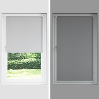 vidaXL Rullgardin mörkläggningsbeige 60x150 cm tyg bredd 55,7 cm