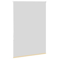 vidaXL Rullgardin mörkläggningsbeige 90x150 cm tyg bredd 85,7 cm