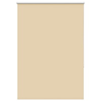 vidaXL Rullgardin mörkläggningsbeige 105x150 cm tygbredd 100,7 cm