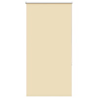 vidaXL Rullgardin mörkläggningsbeige 65x175 cm tyg bredd 60,7 cm