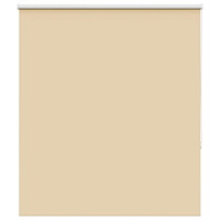 vidaXL Rullgardin mörkläggningsbeige 125x175 cm tyg bredd 121,6 cm