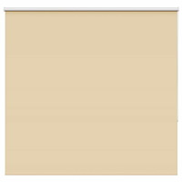 vidaXL Rullgardin mörkläggningsbeige 150x175 cm tyg bredd 146,6 cm