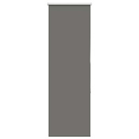 vidaXL Rullgardin mörkläggning grå 40x175 cm tyg bredd 35,7 cm