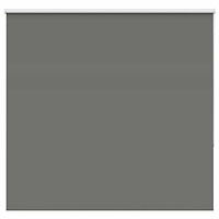 vidaXL Rullgardin mörkläggning grå 145x175 cm tyg bredd 141,6 cm