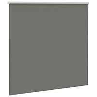 vidaXL Rullgardin mörkläggning grå 165x175 cm tyg bredd 161,6 cm