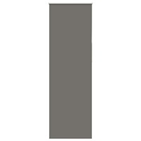vidaXL Rullgardin mörkläggning grå 65x210 cm tyg bredd 60,7 cm