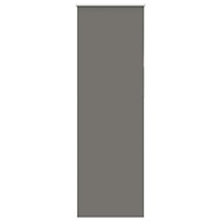 vidaXL Rullgardin mörkläggning grå 70x210 cm tyg bredd 65,7 cm