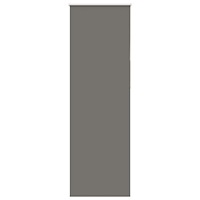 vidaXL Rullgardin mörkläggning grå 75x210 cm tyg bredd 70,7 cm