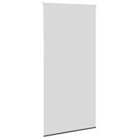 vidaXL Rullgardin mörkläggning grå 110x210 cm tyg bredd 105,7 cm