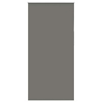 vidaXL Rullgardin mörkläggning grå 115x210 cm tyg bredd 110,7 cm