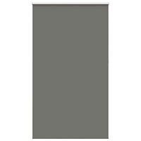 vidaXL Rullgardin mörkläggning grå 140x210 cm tyg bredd 136,6 cm