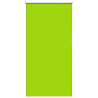 vidaXL Rullgardin mörkläggning blad grön 70x130 cm tyg bredd 65,7 cm