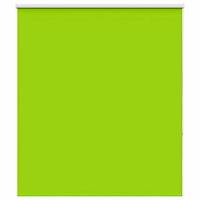 vidaXL Rullgardin mörkläggning blad grön 130x130 cm tyg bredd 126,6 cm