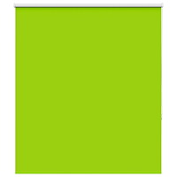 vidaXL Rullgardin mörkläggning blad grön 135x130 cm tyg bredd 131,6 cm
