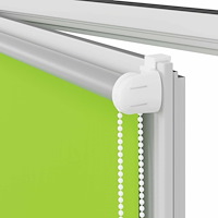 vidaXL Rullgardin mörkläggning blad grön 55x210 cm tyg bredd 50,7 cm