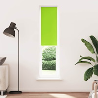 vidaXL Rullgardin mörkläggning blad grön 55x210 cm tyg bredd 50,7 cm