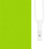 vidaXL Rullgardin mörkläggning blad grön 55x210 cm tyg bredd 50,7 cm