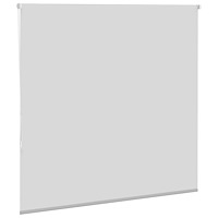 vidaXL Rullgardin mörkläggning ljusgrå 155x130 cm tyg bredd 151,6 cm