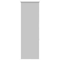 vidaXL Rullgardin mörkläggning ljusgrå 40x150 cm tyg bredd 35,7 cm