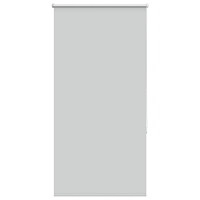 vidaXL Rullgardin mörkläggning ljusgrå 70x150 cm tyg bredd 65,7 cm