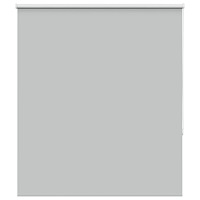 vidaXL Rullgardin mörkläggning ljusgrå 120x150 cm tyg bredd 116,6 cm