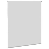 vidaXL Rullgardin mörkläggning ljusgrå 120x150 cm tyg bredd 116,6 cm