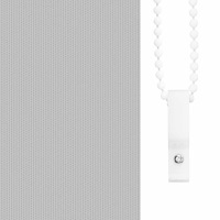 vidaXL Rullgardin mörkläggning ljusgrå 120x150 cm tyg bredd 116,6 cm