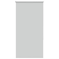 vidaXL Rullgardin mörkläggning ljusgrå 75x175 cm tyg bredd 70,7 cm