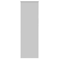 vidaXL Rullgardin mörkläggning ljusgrå 70x210 cm tyg bredd 65,7 cm